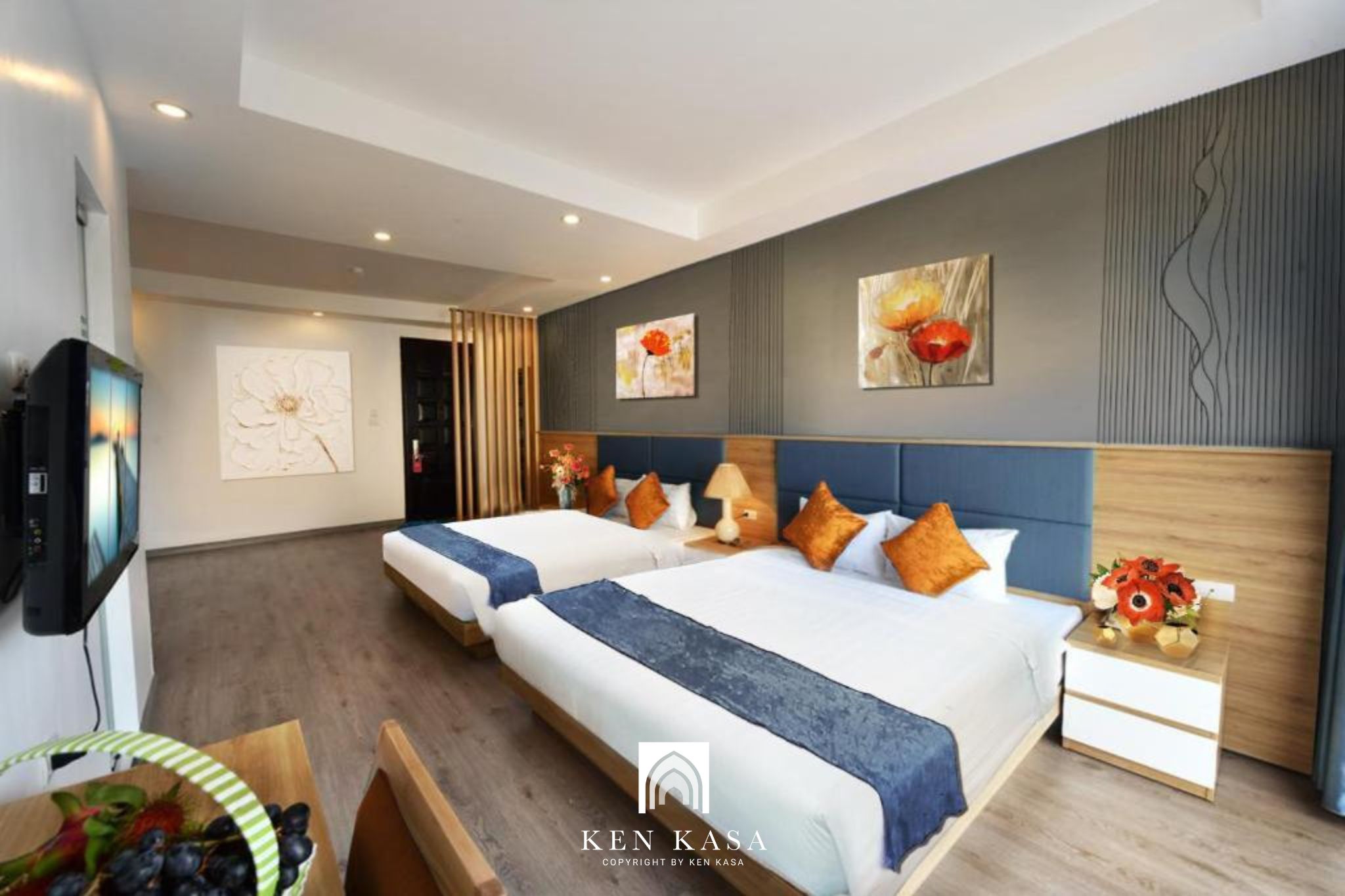 mẫu khách sạn gia đình 2